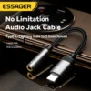 Essager Cable Tipo C a Jack 3.5mm – Adaptador de Audio