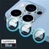 Metal & Glass Camera Lens Protector for iPhone 11-15 Pro Max