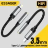 Essager Cable Tipo C a Jack 3.5mm – Adaptador de Audio